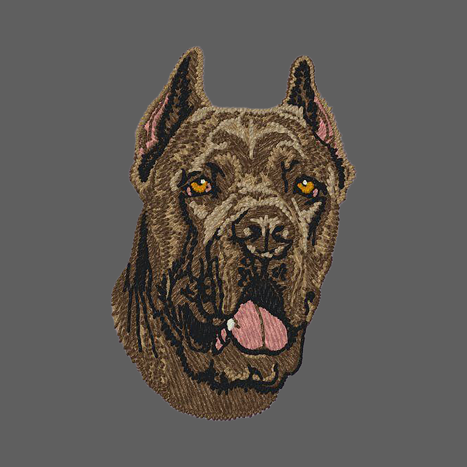 Cane Corso Embroidered Women's Fleece Jacket