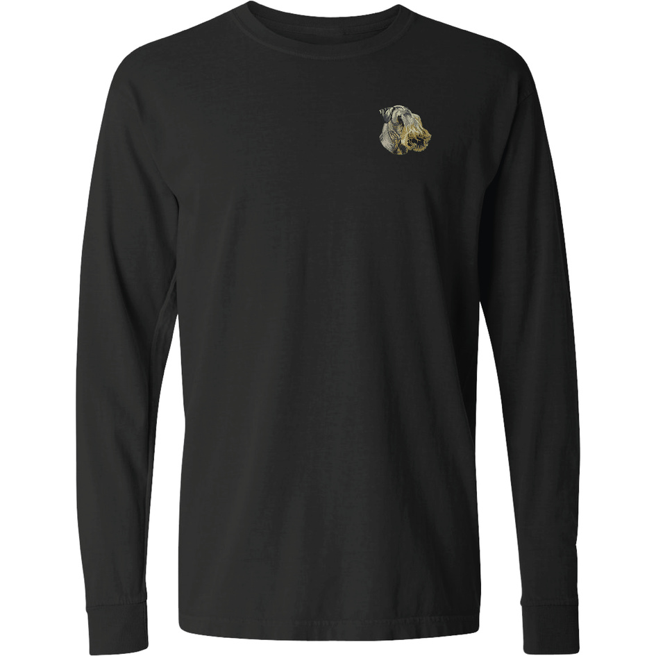 Cesky Terrier Embroidered Classic Long Sleeve Shirt