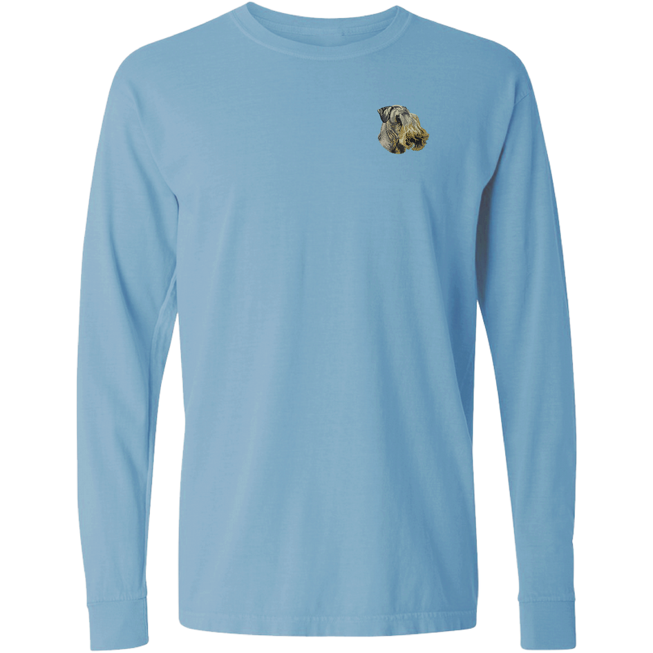 Cesky Terrier Embroidered Classic Long Sleeve Shirt