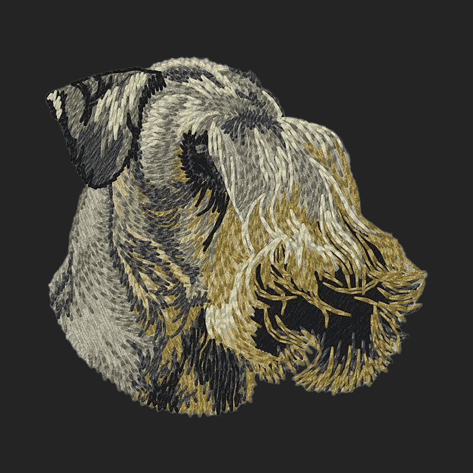 Cesky Terrier Embroidered Sweatshirt Hoodie