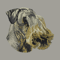 Cesky Terrier Embroidered Sweatshirt Hoodie