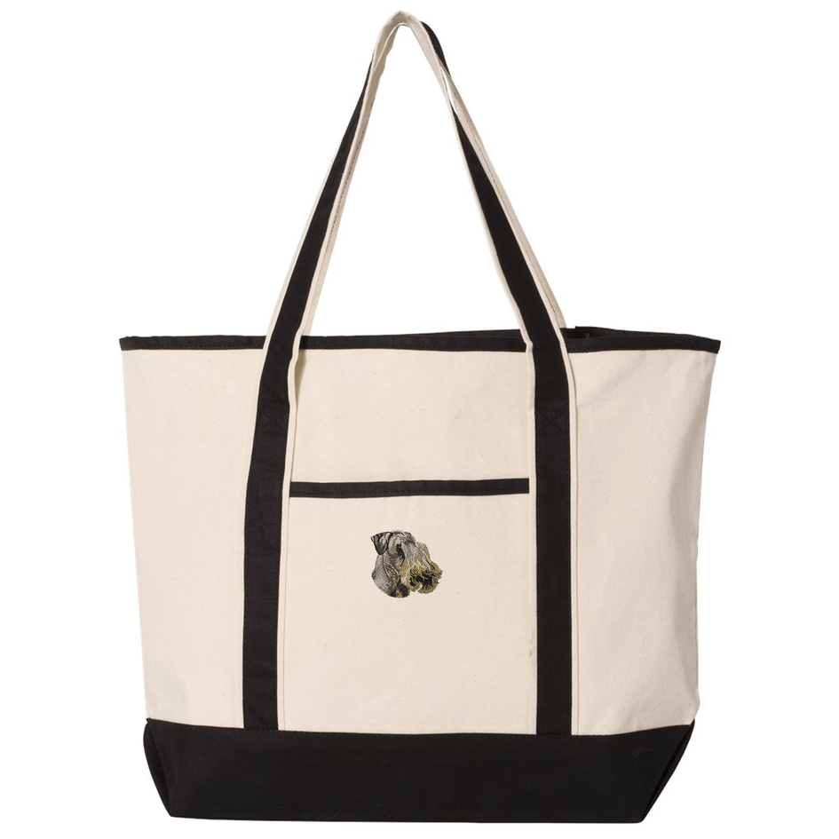 Cesky Terrier Embroidered Tote