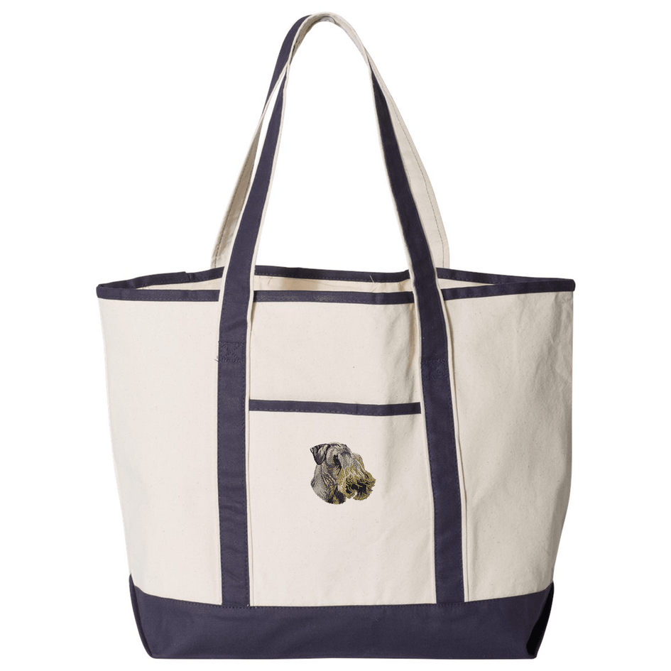 Cesky Terrier Embroidered Tote