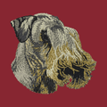 Cesky Terrier Embroidered Wearable Blanket