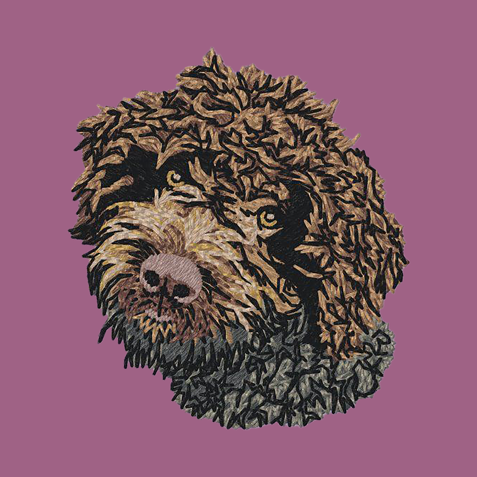 Lagotto Romagnolo Embroidered Classic Long Sleeve Shirt