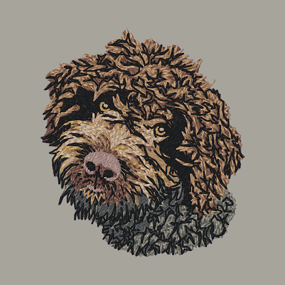 Lagotto Romagnolo Embroidered Classic Long Sleeve Shirt