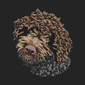 Lagotto Romagnolo Embroidered Sweatshirt Hoodie