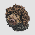 Lagotto Romagnolo Embroidered Classic Long Sleeve Shirt