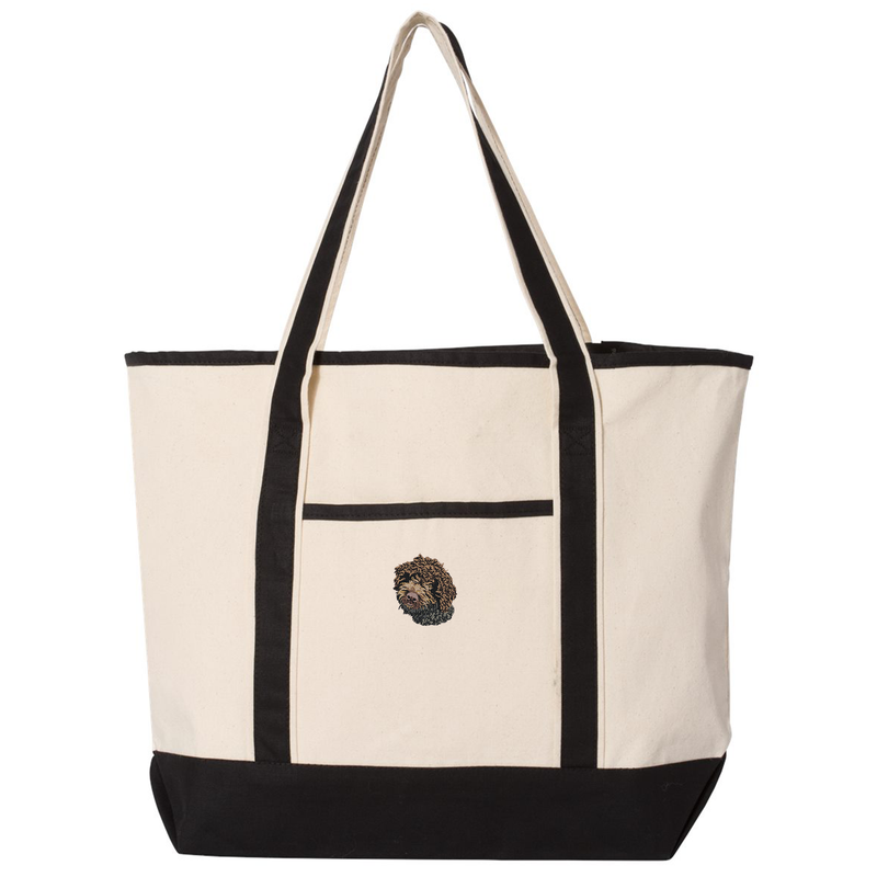 Lagotto Romagnolo Embroidered Tote
