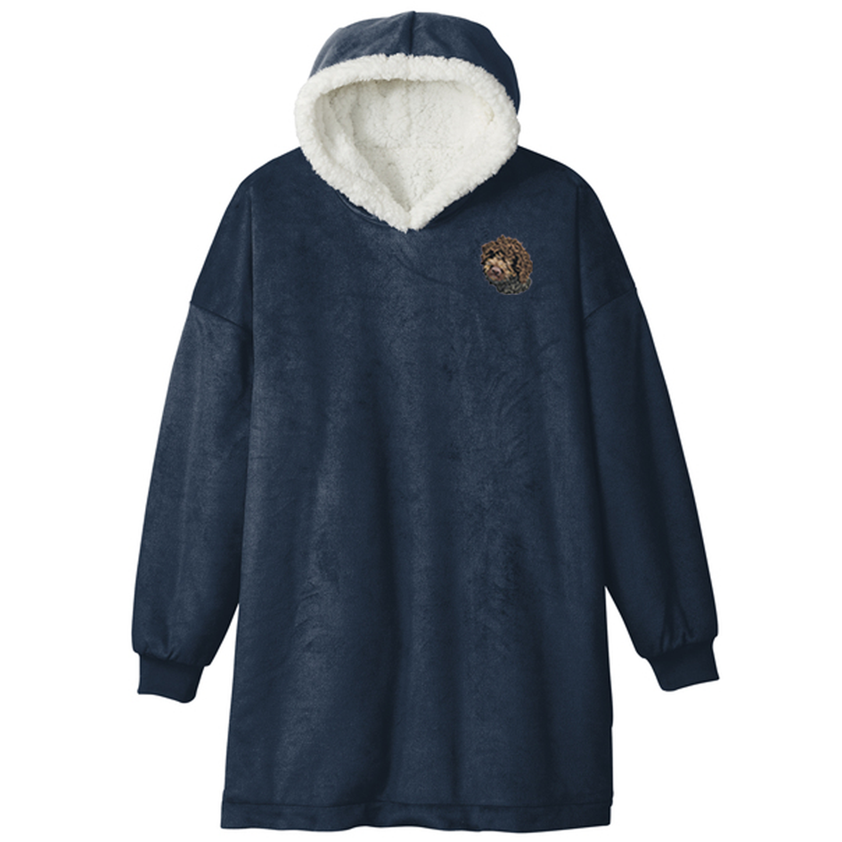 Lagotto Romagnolo Embroidered Wearable Blanket
