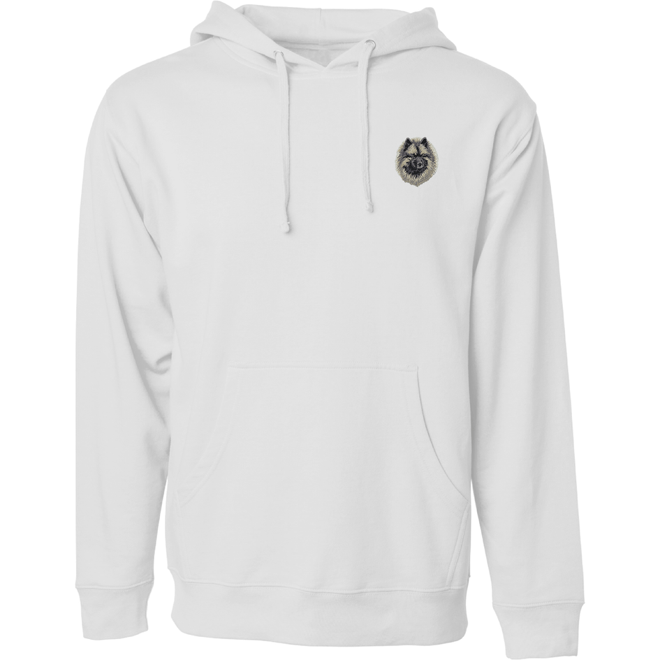 Keeshond Embroidered Sweatshirt Hoodie