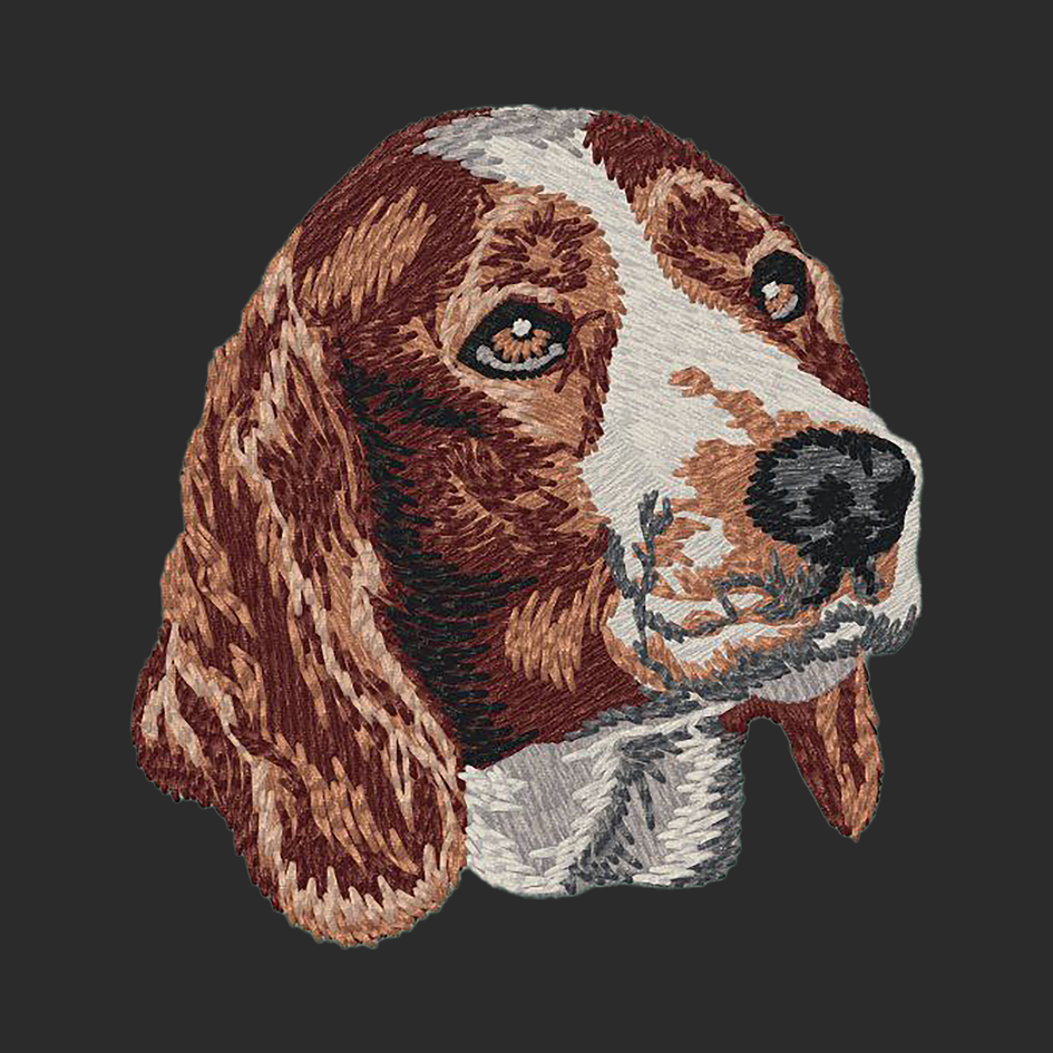 Welsh Springer Spaniel Embroidered Classic Long Sleeve Shirt