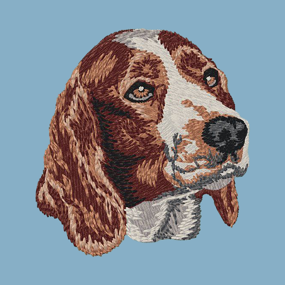Welsh Springer Spaniel Embroidered Classic Long Sleeve Shirt