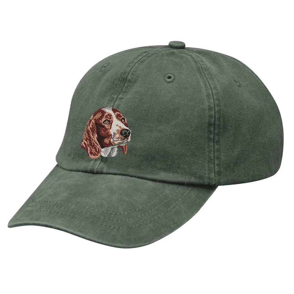 Welsh Springer Spaniel Embroidered Baseball Cap