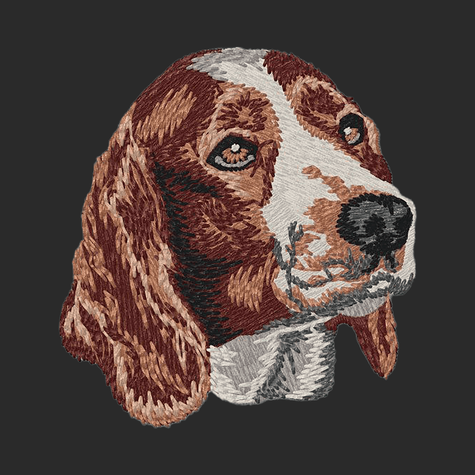 Welsh Springer Spaniel Embroidered Wearable Blanket