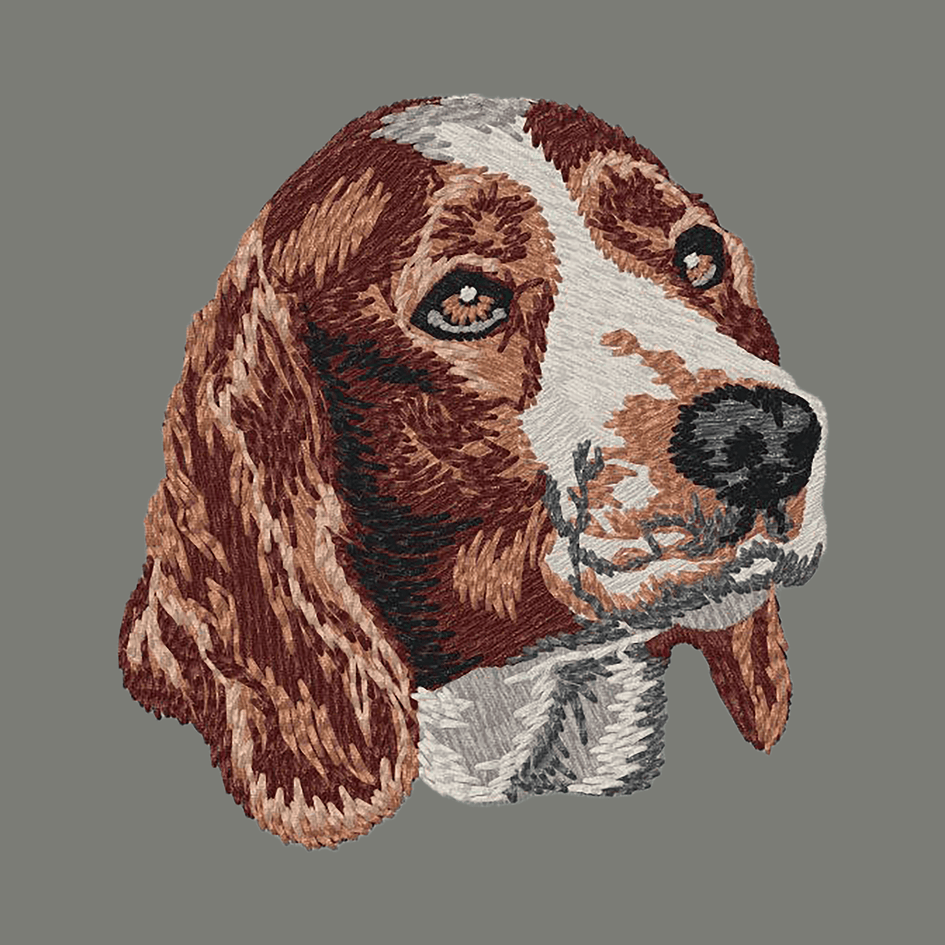 Welsh Springer Spaniel Embroidered Wearable Blanket