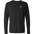Wirehaired Pointing Griffon Embroidered Classic Long Sleeve Shirt