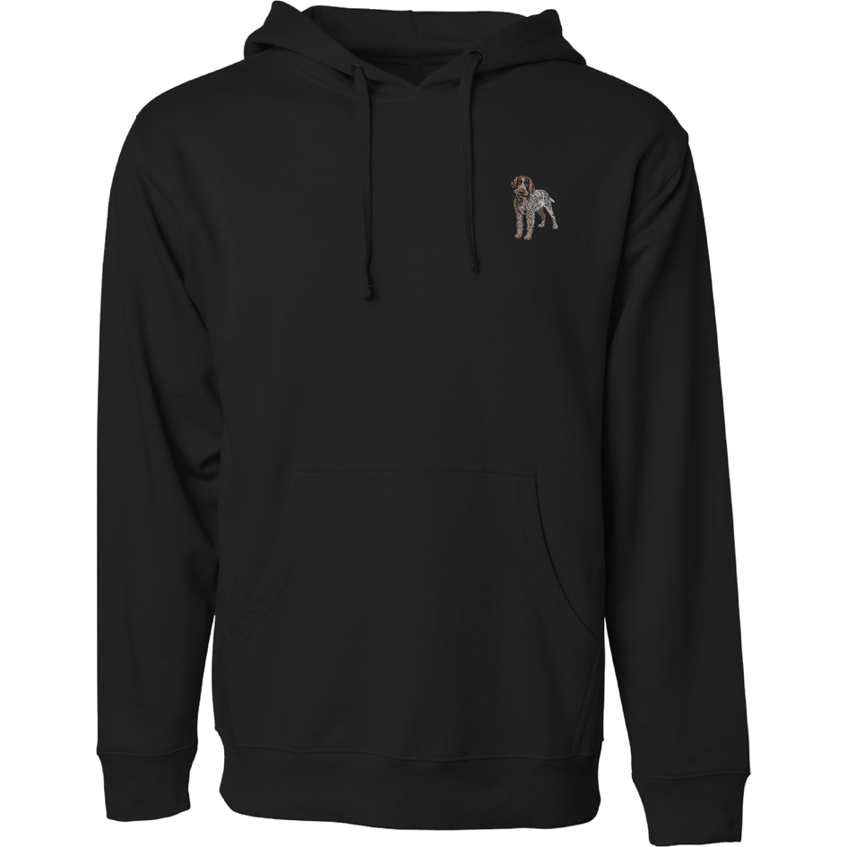 Wirehaired Pointing Griffon Embroidered Sweatshirt Hoodie