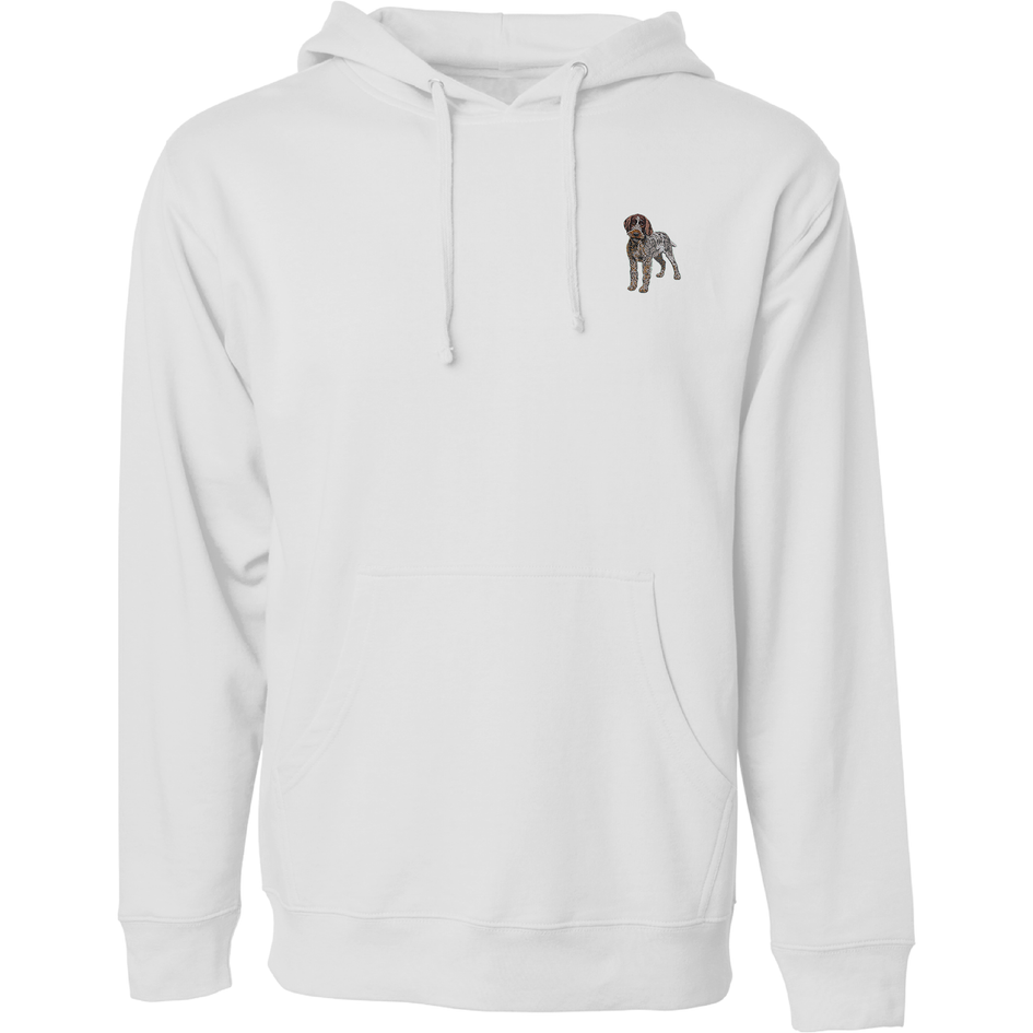 Wirehaired Pointing Griffon Embroidered Sweatshirt Hoodie