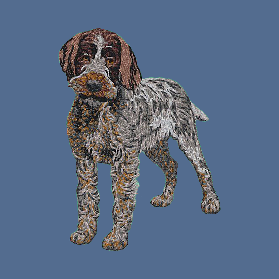 Wirehaired Pointing Griffon Embroidered Baseball Cap