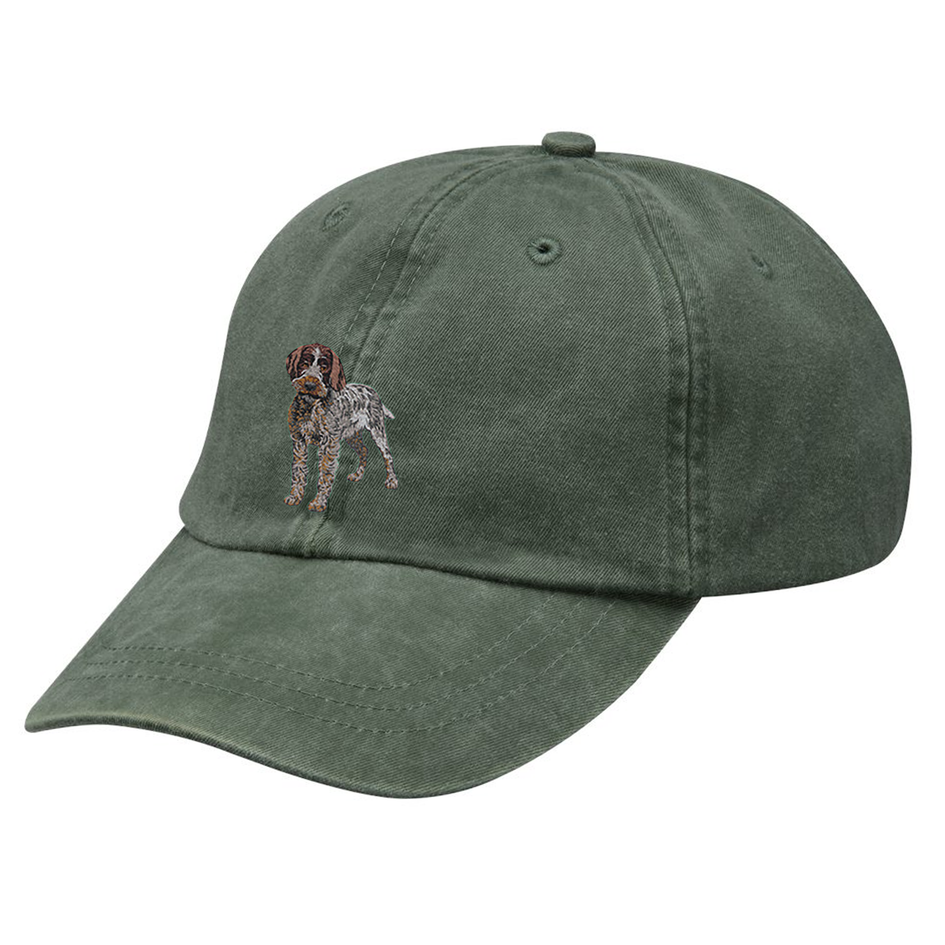 Wirehaired Pointing Griffon Embroidered Baseball Cap