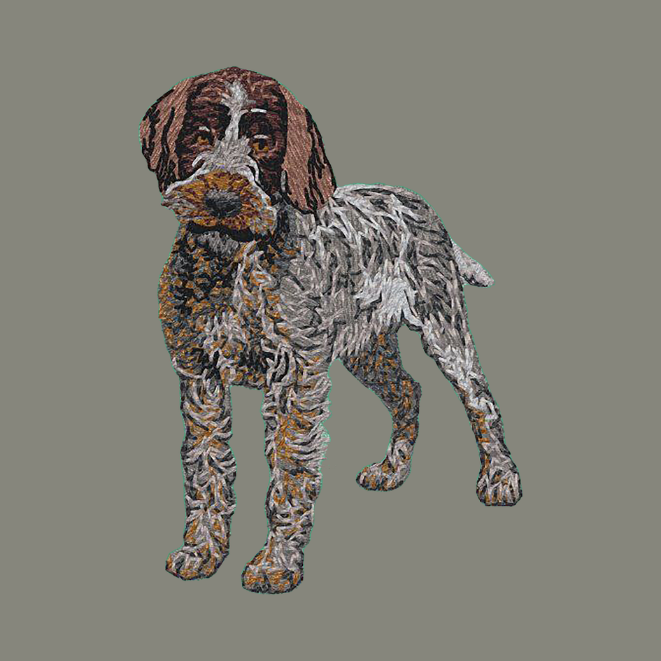 Wirehaired Pointing Griffon Embroidered Baseball Cap