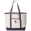 Wirehaired Pointing Griffon Embroidered Tote