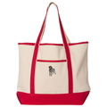 Wirehaired Pointing Griffon Embroidered Tote