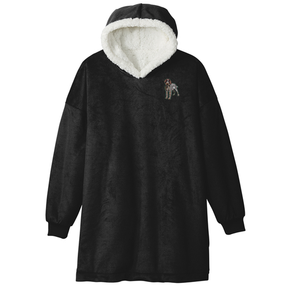 Wirehaired Pointing Griffon Embroidered Wearable Blanket