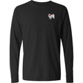 Japanese Chin Embroidered Classic Long Sleeve Shirt