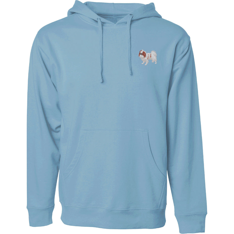 Japanese Chin Embroidered Sweatshirt Hoodie
