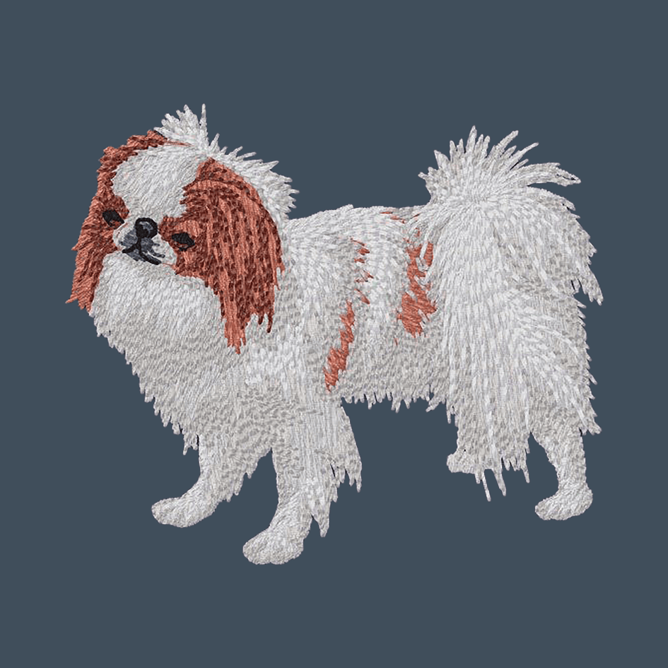 Japanese Chin Embroidered Baseball Cap