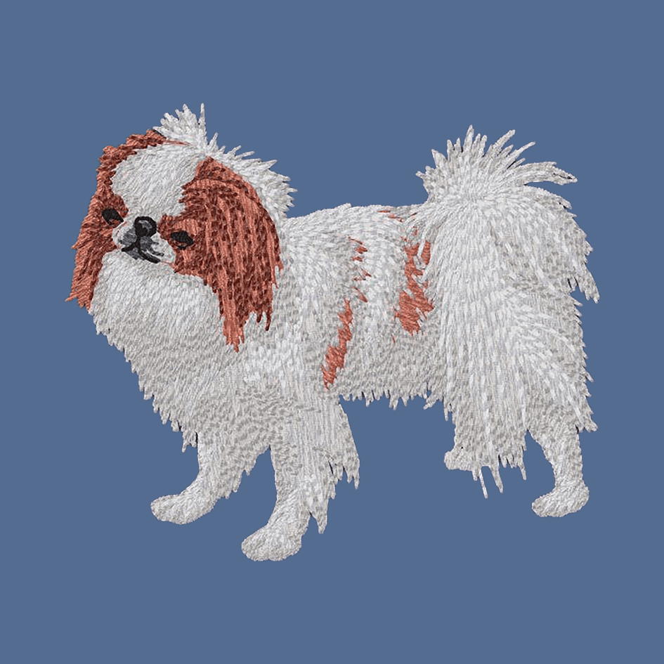 Japanese Chin Embroidered Baseball Cap