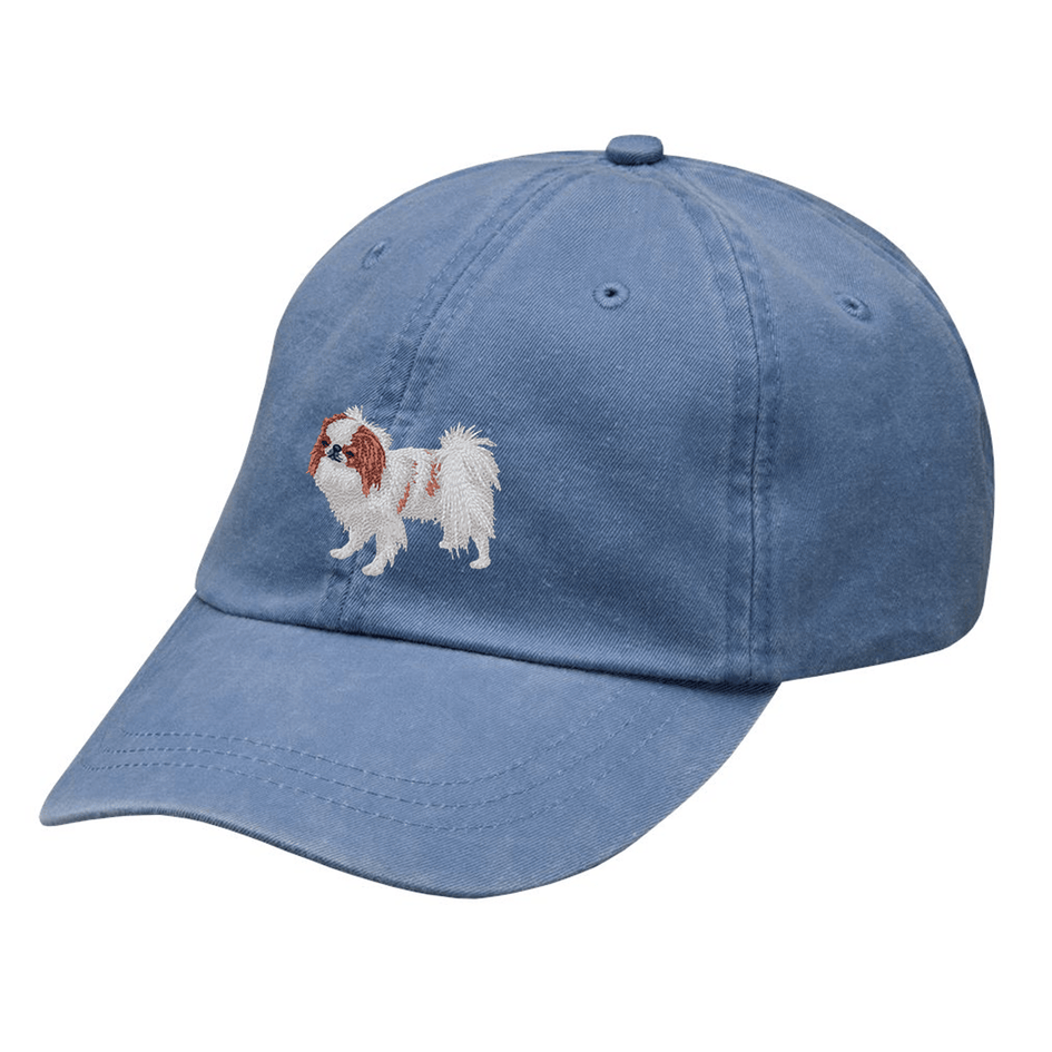 Japanese Chin Embroidered Baseball Cap
