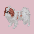 Japanese Chin Embroidered Baseball Cap