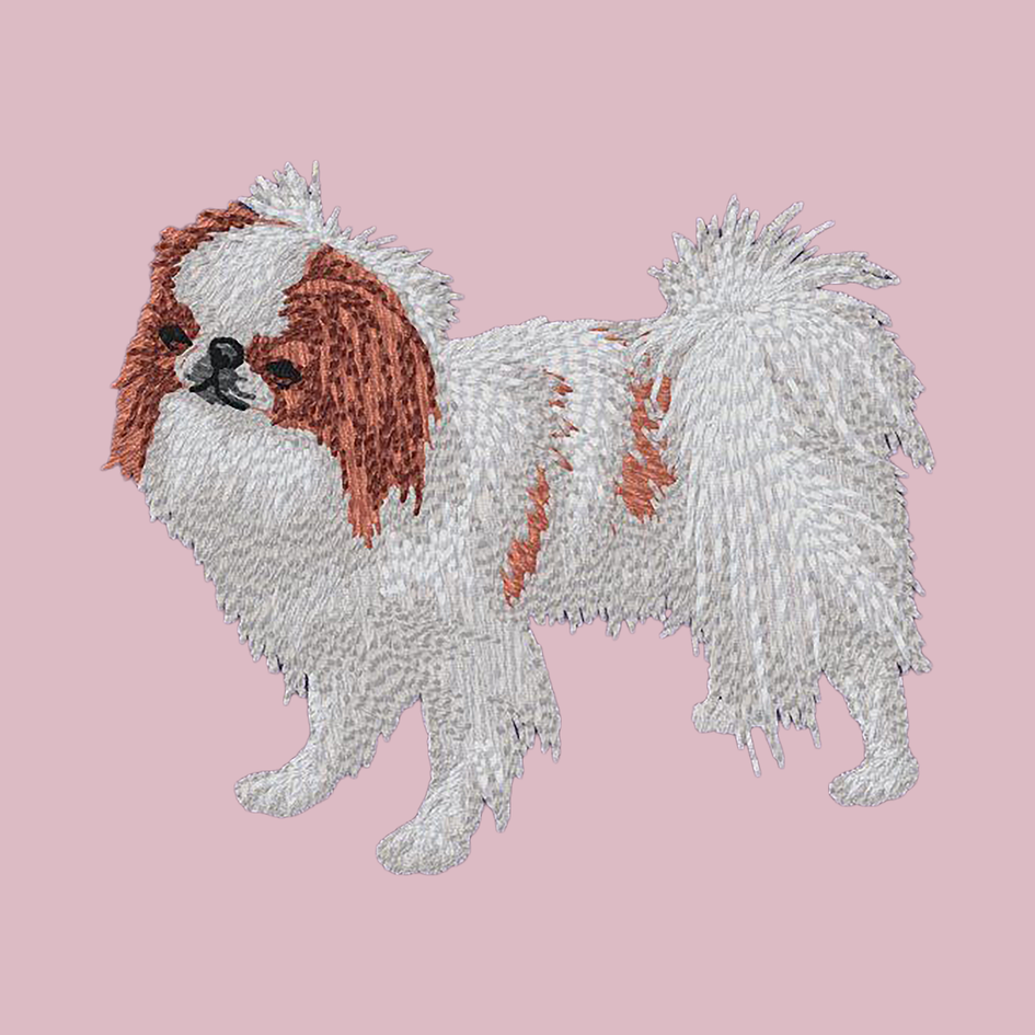 Japanese Chin Embroidered Baseball Cap
