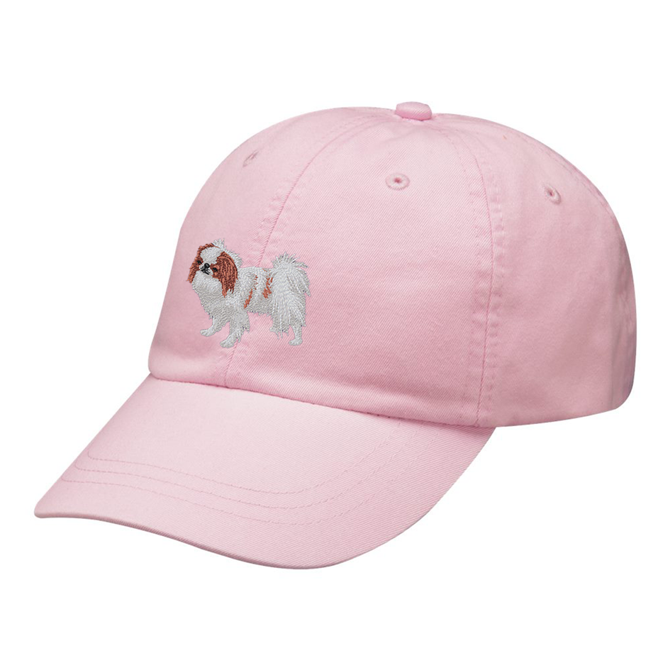 Japanese Chin Embroidered Baseball Cap