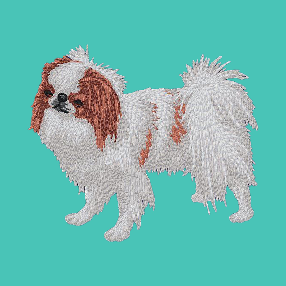 Japanese Chin Embroidered Baseball Cap