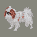 Japanese Chin Embroidered Baseball Cap