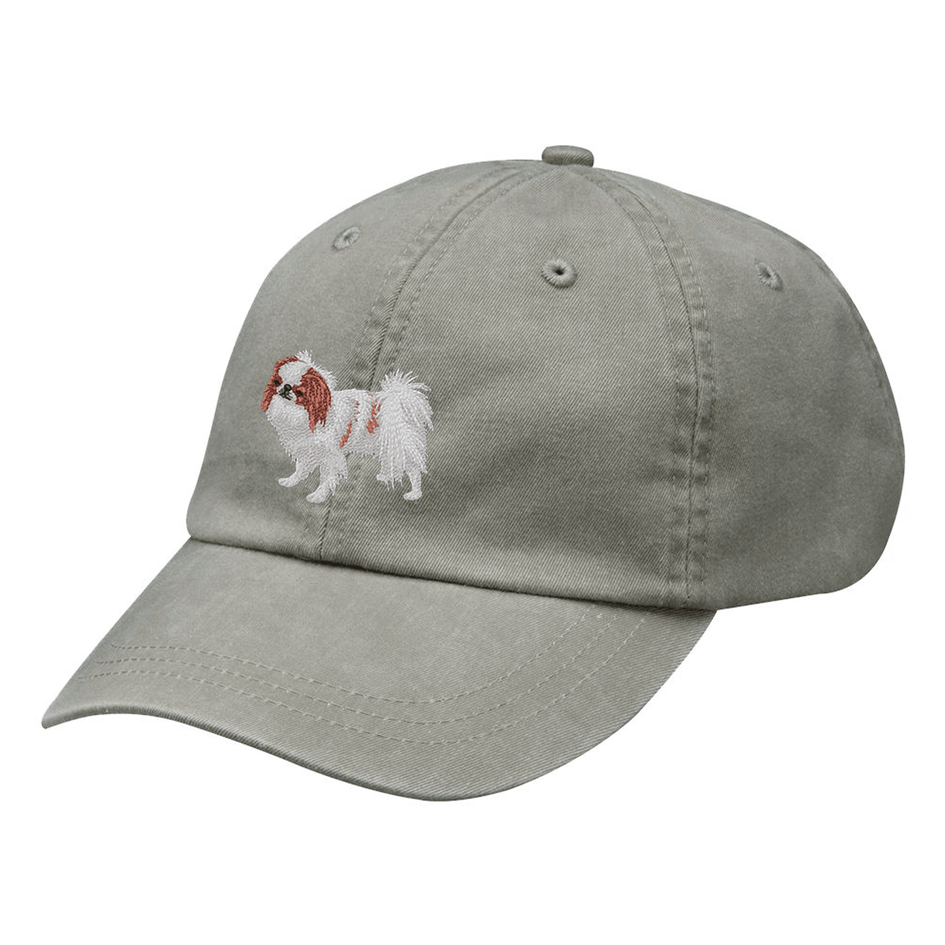 Japanese Chin Embroidered Baseball Cap
