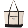 Japanese Chin Embroidered Tote