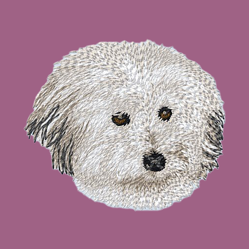 Coton de Tulear Embroidered Classic Long Sleeve Shirt