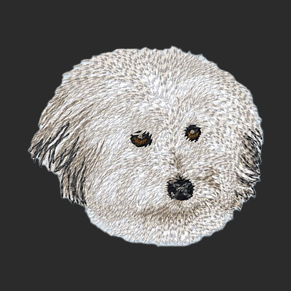 Coton de Tulear Embroidered Classic Long Sleeve Shirt