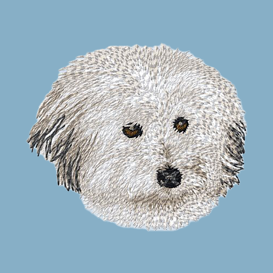 Coton de Tulear Embroidered Classic Long Sleeve Shirt