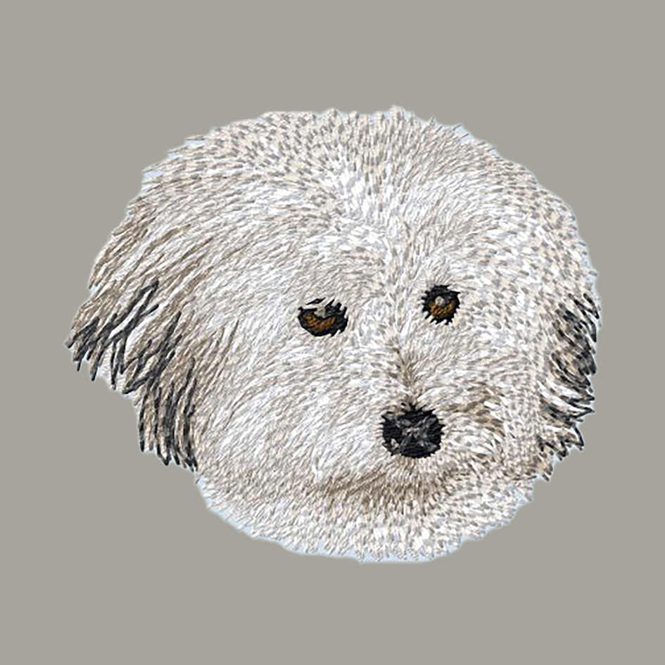 Coton de Tulear Embroidered Classic Long Sleeve Shirt
