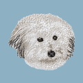 Coton de Tulear Embroidered Sweatshirt Hoodie