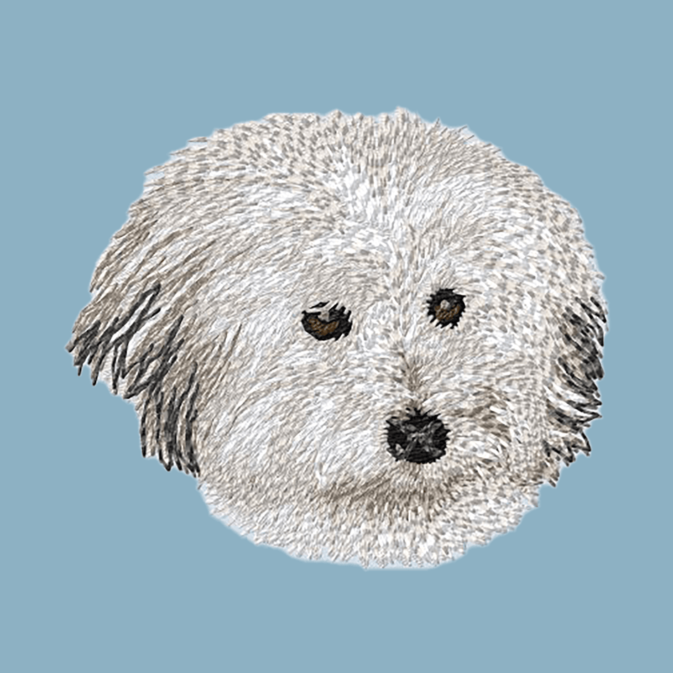 Coton de Tulear Embroidered Sweatshirt Hoodie