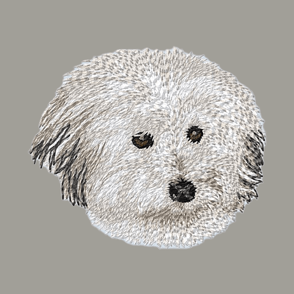 Coton de Tulear Embroidered Sweatshirt Hoodie