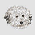 Coton de Tulear Embroidered Classic Long Sleeve Shirt