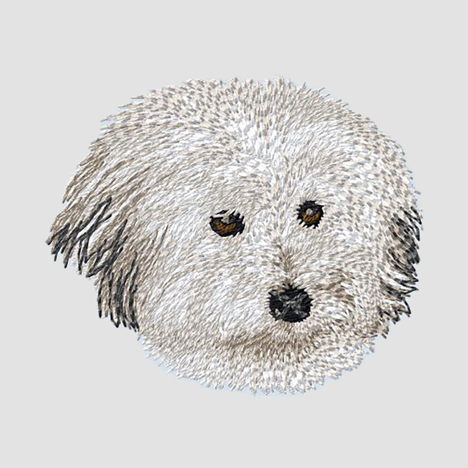 Coton de Tulear Embroidered Classic Long Sleeve Shirt